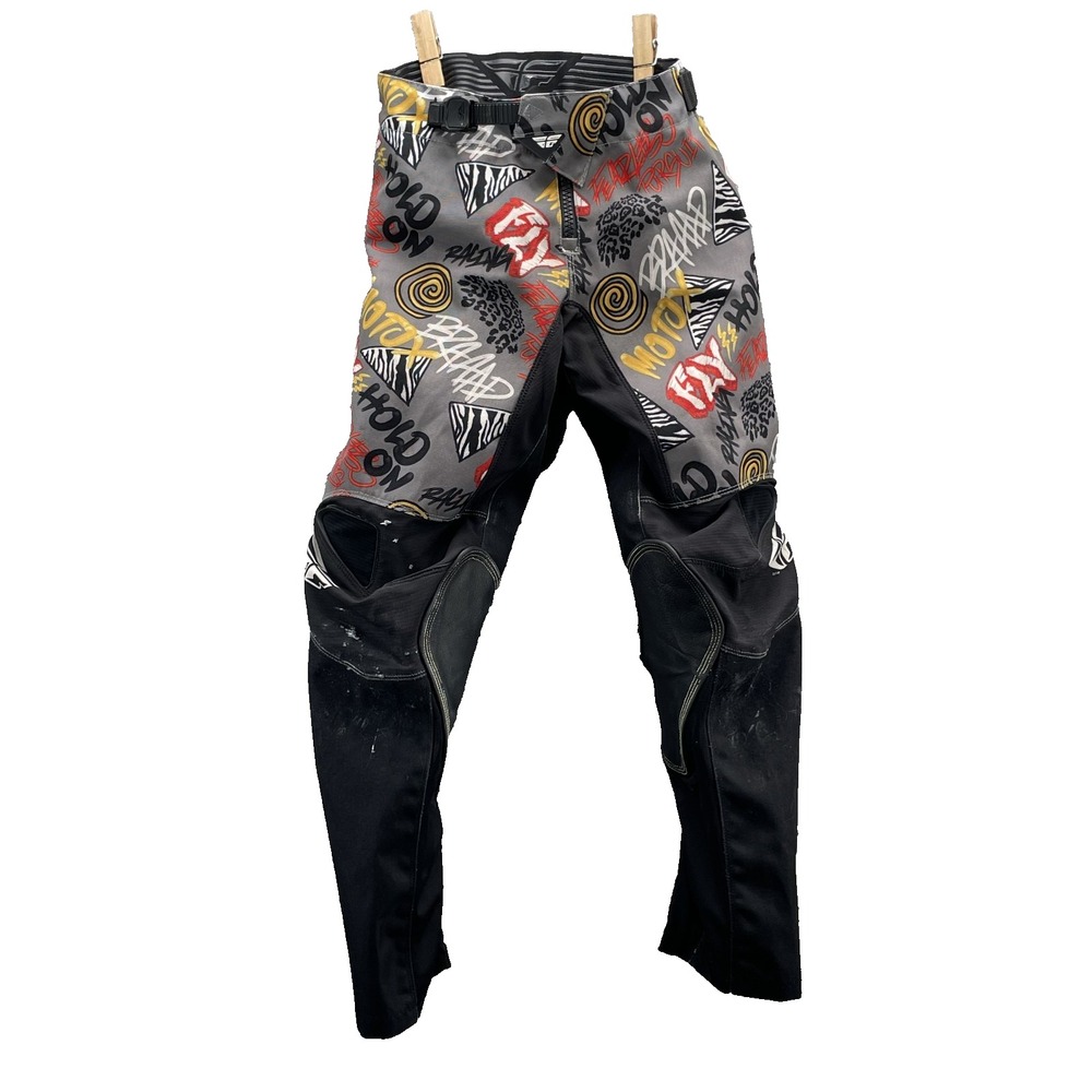 Fly Racing Kinetic Pants Men's 26 Padded Biker Motorcross Off Road Sports Riding
